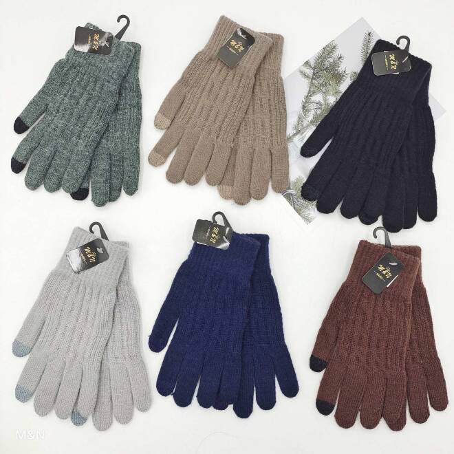 Rękawiczki męskie 3716 Mix KOLOR  Standard 1