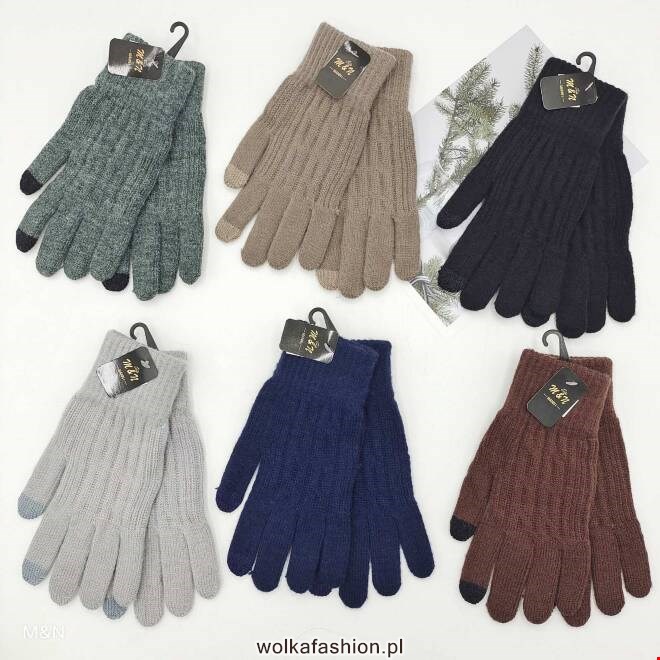 Rękawiczki męskie 3716 Mix KOLOR  Standard