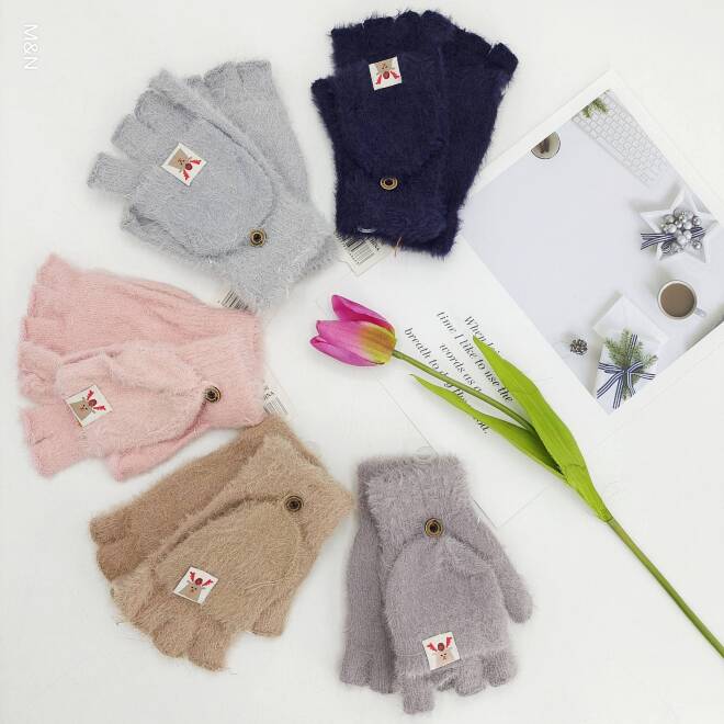 Rękawiczki damskie 3719 Mix KOLOR  Standard