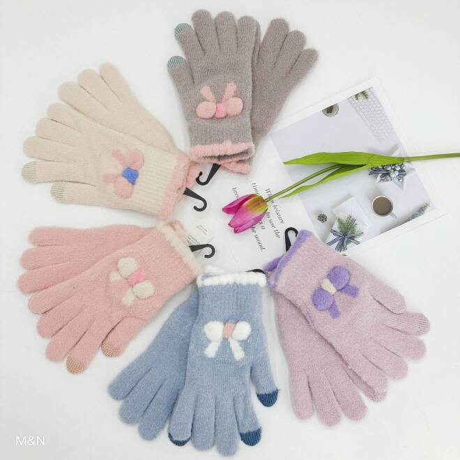 Rękawiczki damskie 3721 Mix KOLOR  Standard