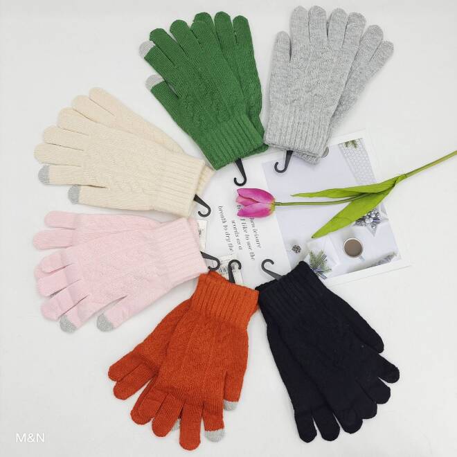 Rękawiczki damskie 3722 Mix KOLOR  Standard