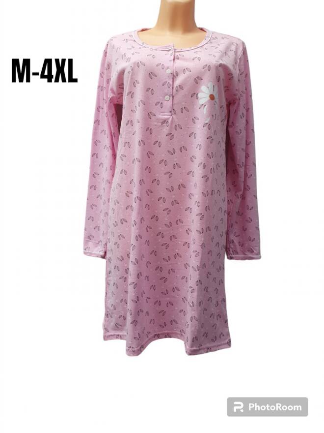 Koszula nocna damskie 3733 MIX KOLOR  M-4XL (Towar Tureckie)