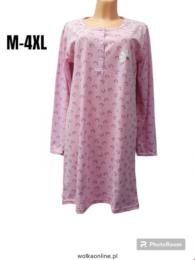 Koszula nocna damskie 3733 MIX KOLOR  M-4XL (Towar Tureckie)