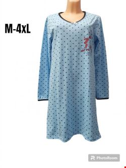 Koszula nocna damskie 3734 MIX KOLOR  M-4XL (Towar Tureckie)