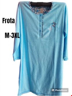 Koszula nocna damskie 3735 MIX KOLOR  M-3XL (Towar Tureckie)