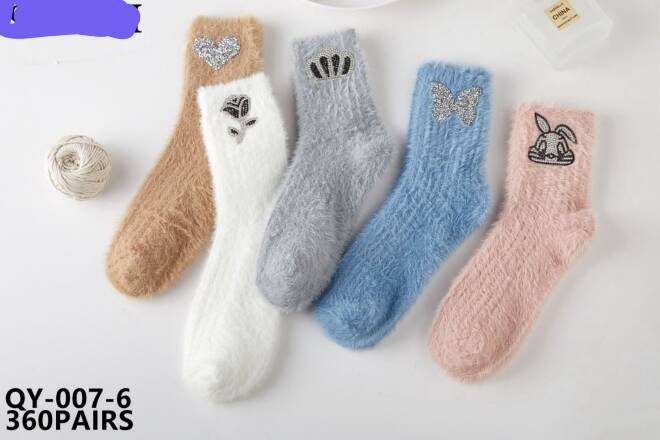 Skarpety damskie QY-007-6 Mix KOLOR  35-41