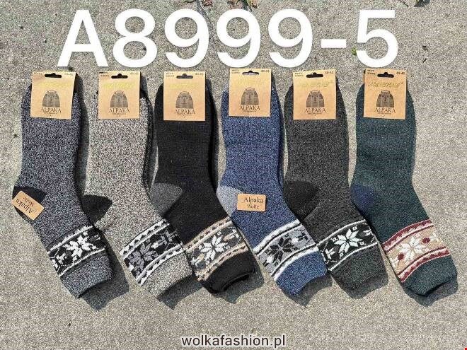 Skarpety męskie A8999-5 Mix KOLOR  40-46 1