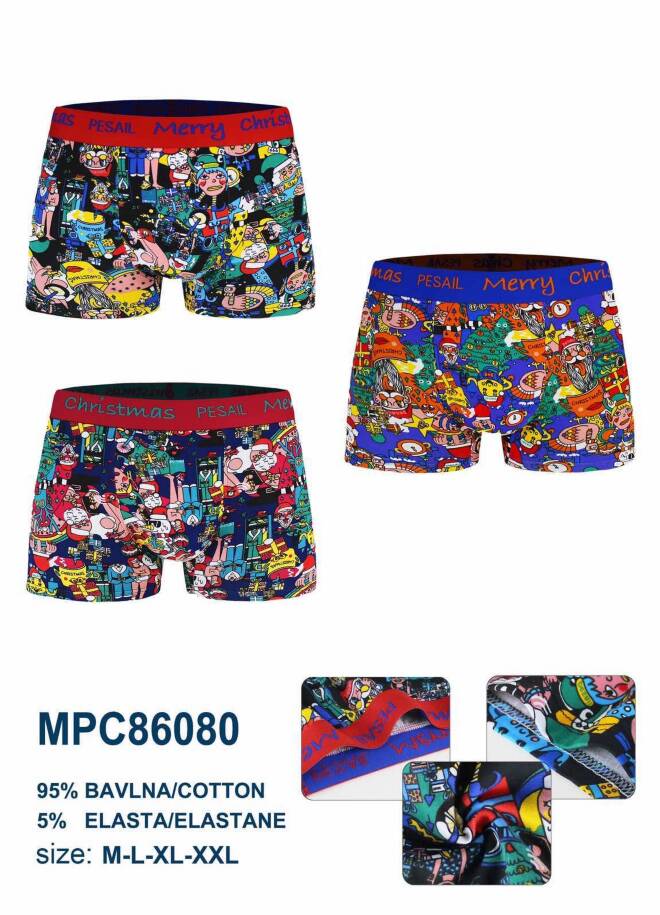 Bokserki męskie 86080 Mix KOLOR  M-2XL 1