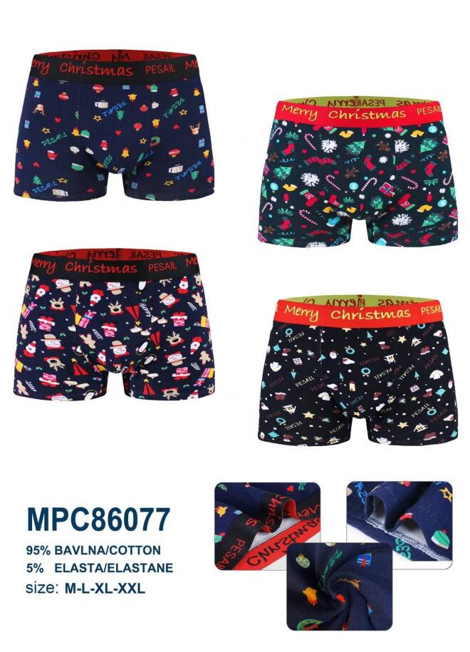 Bokserki męskie 86077 Mix KOLOR  M-2XL