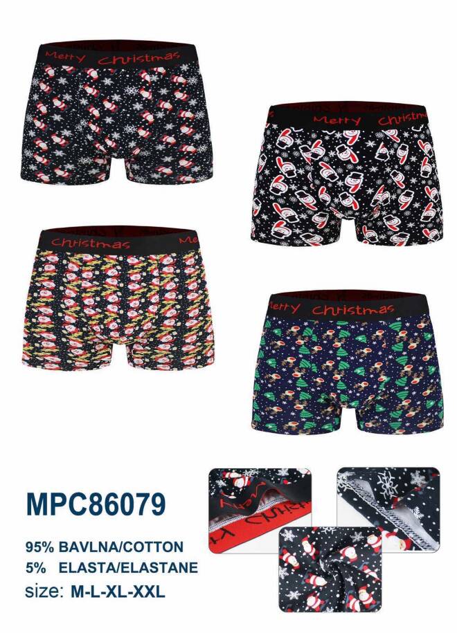 Bokserki męskie 86079 Mix KOLOR  M-2XL