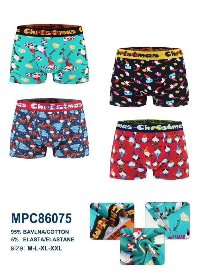 Bokserki męskie 86075 Mix KOLOR  M-2XL