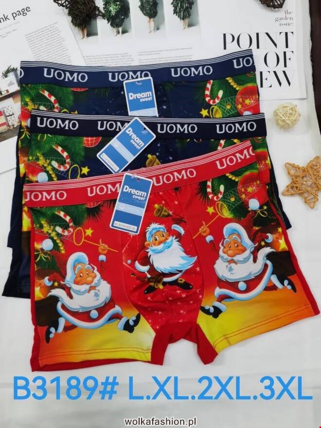 Bokserki męskie B3189 Mix KOLOR  L-3XL 1