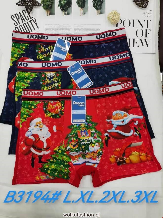 Bokserki męskie B3194 Mix KOLOR  L-3XL