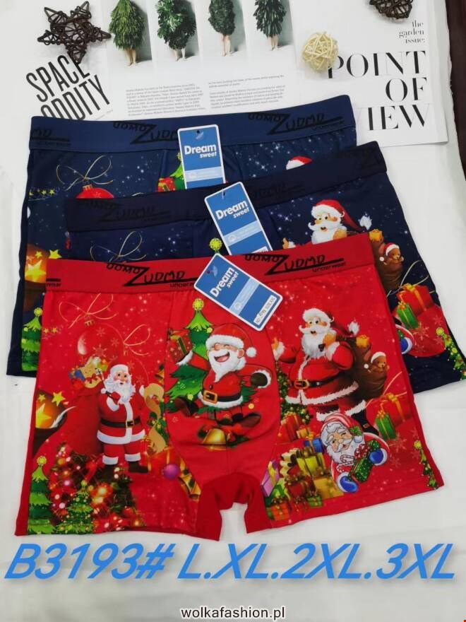 Bokserki męskie B3193 Mix KOLOR  L-3XL 1