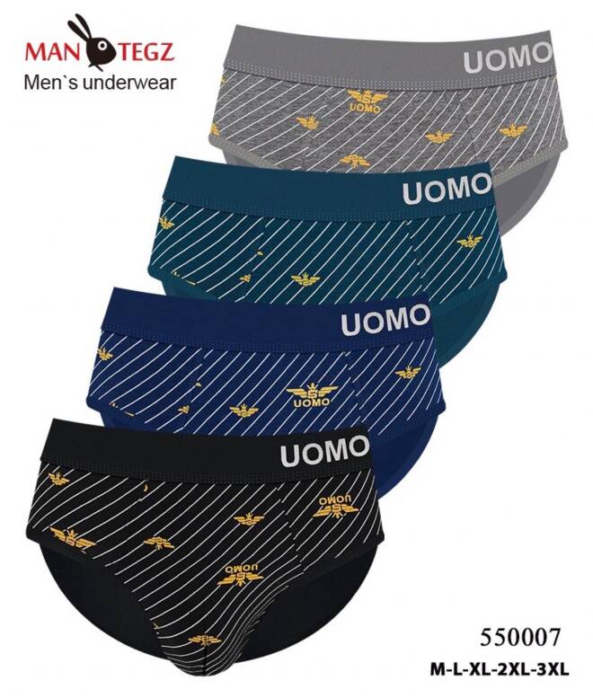 Slipy męskie 550007 Mix KOLOR  M-3XL