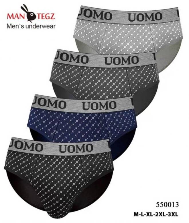 Slipy męskie 550013 Mix KOLOR  M-3XL 1