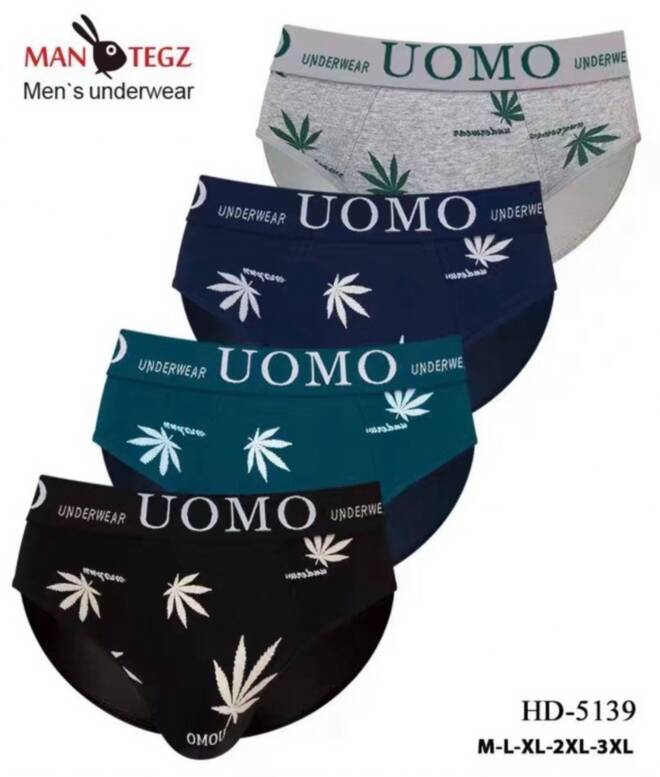 Slipy męskie HD-5139 Mix KOLOR  M-3XL 1