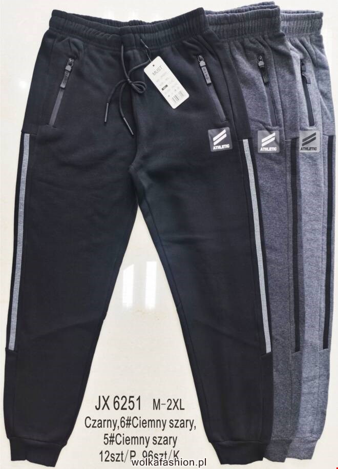 Spodnie dresowe  męskie JX6251 Mix KOLOR  M-2XL
