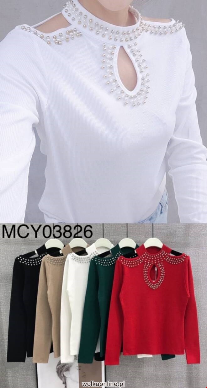 Sweter damskie MCY03826 MIX KOLOR  Standard