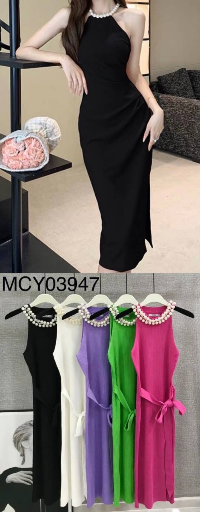 Sukienka damskie MCY03947 MIX KOLOR  Standard