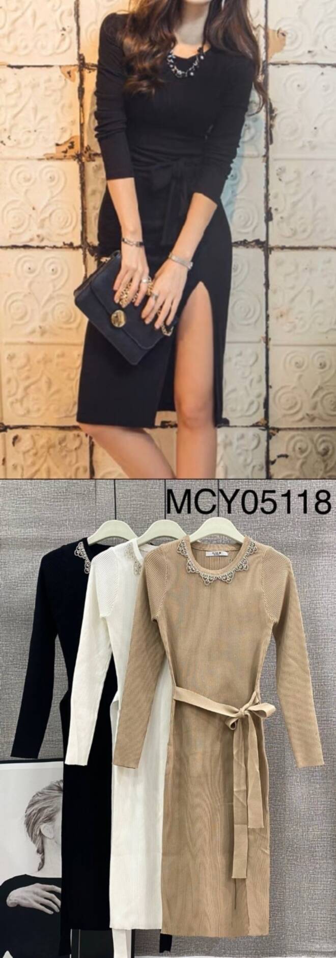 Sukienka damskie MCY05118 MIX KOLOR  Standard