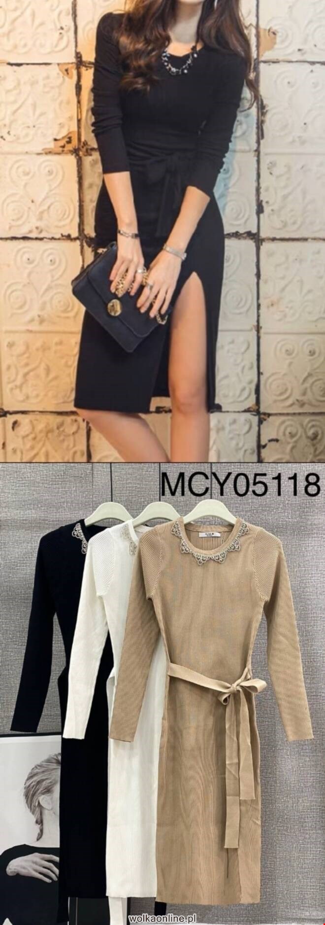 Sukienka damskie MCY05118 MIX KOLOR  Standard