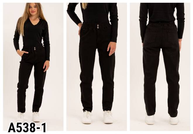 Spodnie damskie A538-1 1 kolor  34-42