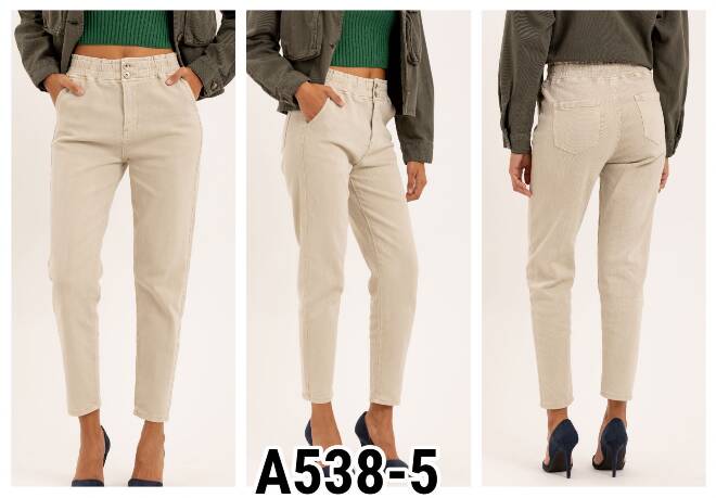 Spodnie damskie A538-5 1 kolor  34-42