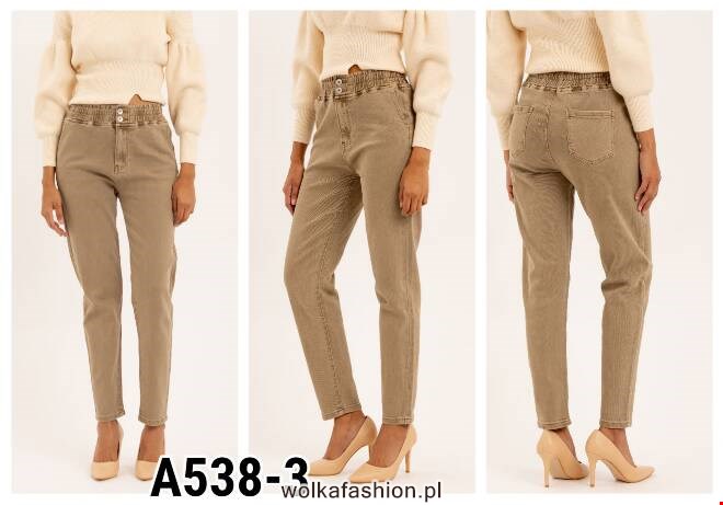 Spodnie damskie A538-3 1 kolor  34-42 1