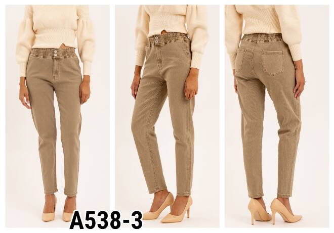 Spodnie damskie A538-3 1 kolor  34-42