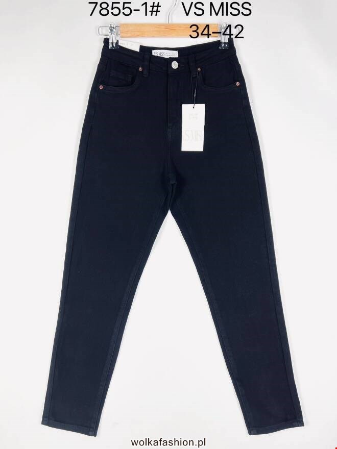 Jeansy damskie 7855-1 1 kolor  34-42 1