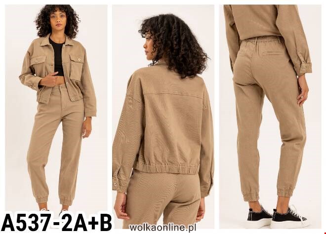 Kurtka Jeansowe damskie A537-2 1 kolor  XS-XL