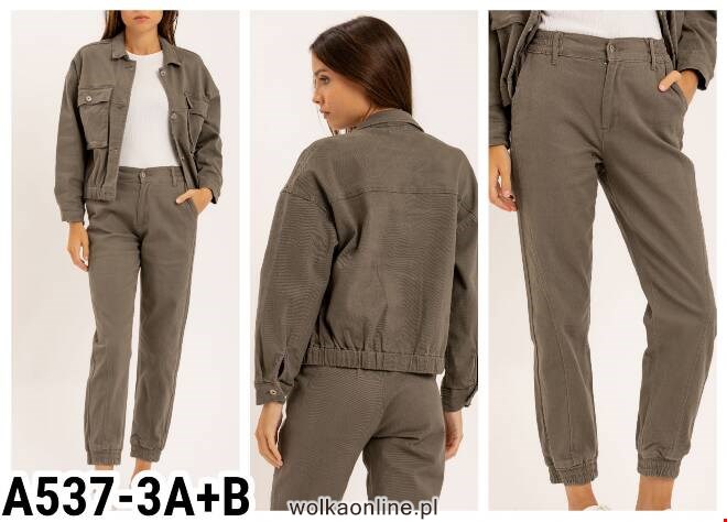 Kurtka Jeansowe damskie A537-3 1 kolor  XS-XL