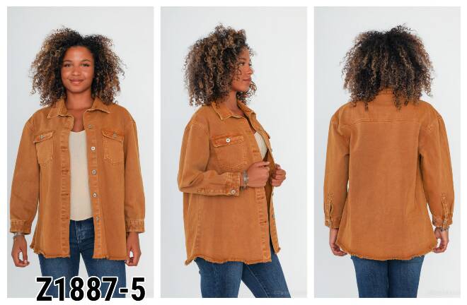 Kurtka Jeansowe damskie Z1887-5 1 kolor  XS-XL 1