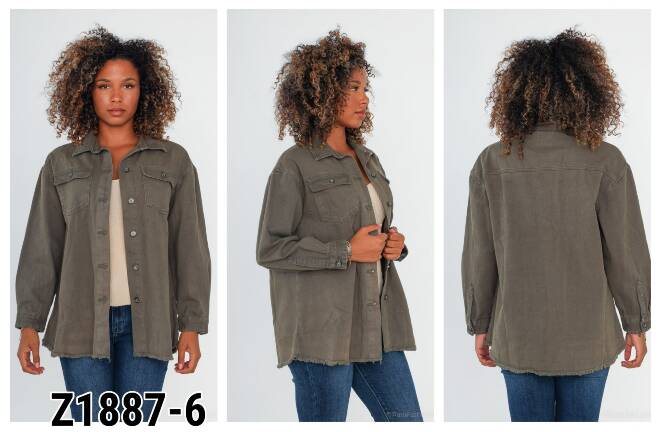 Kurtka Jeansowe damskie Z1887-6 1 kolor  XS-XL 1