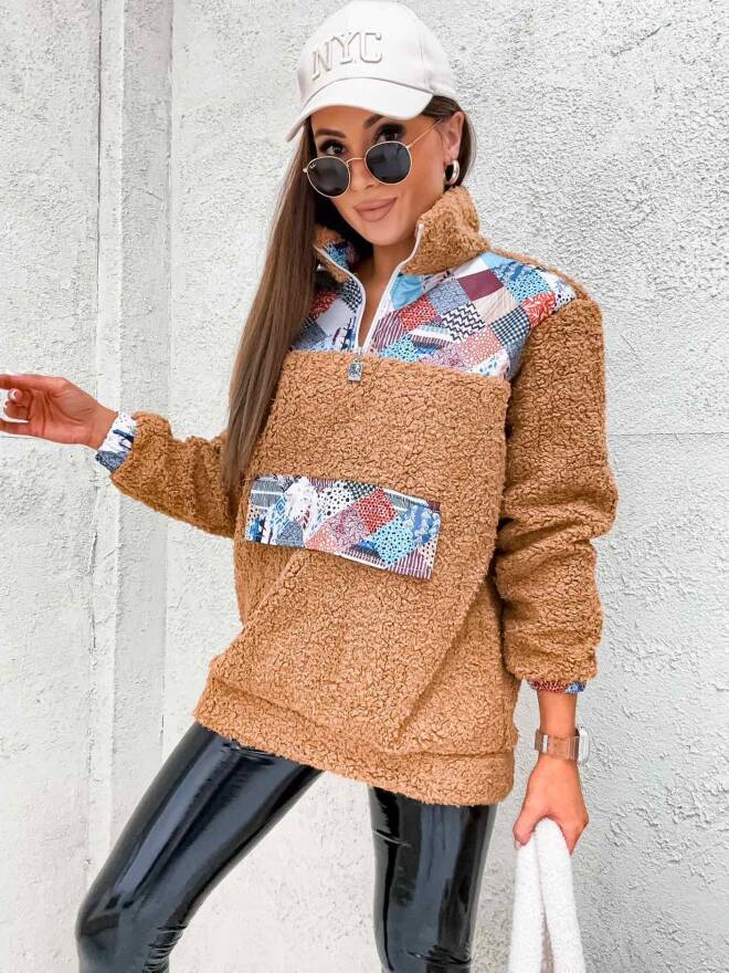 Bluza damskie 3969 1 kolor  Standard (Towar Tureckie)