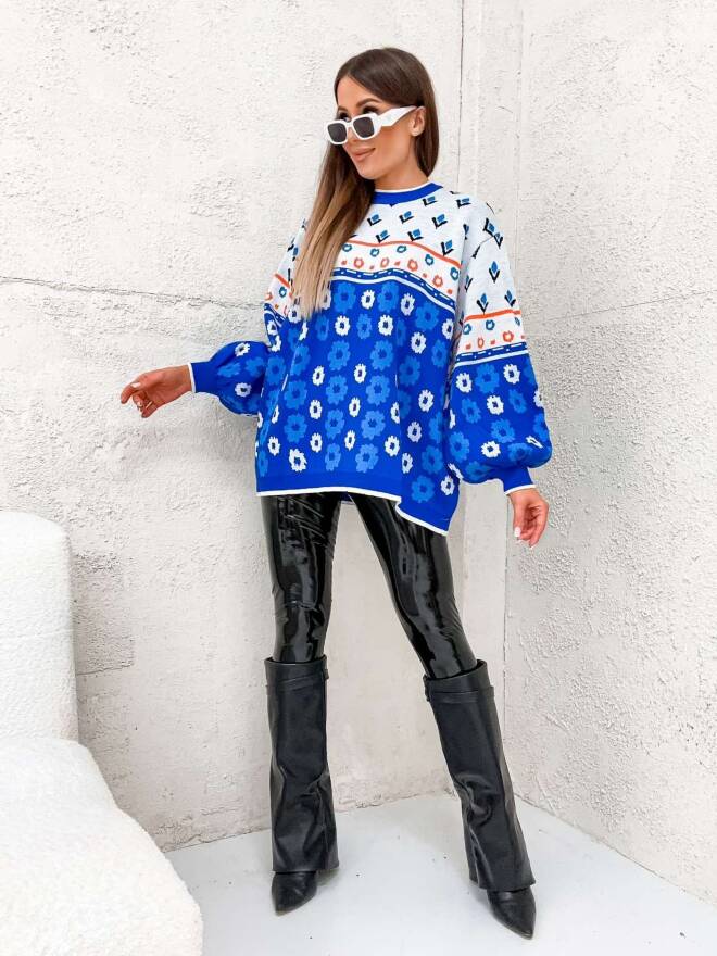 Sweter damskie 3979 1 kolor  Standard (Towar Tureckie) 1