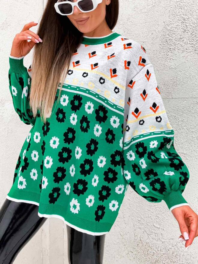 Sweter damskie 3980 1 kolor  Standard (Towar Tureckie) 1