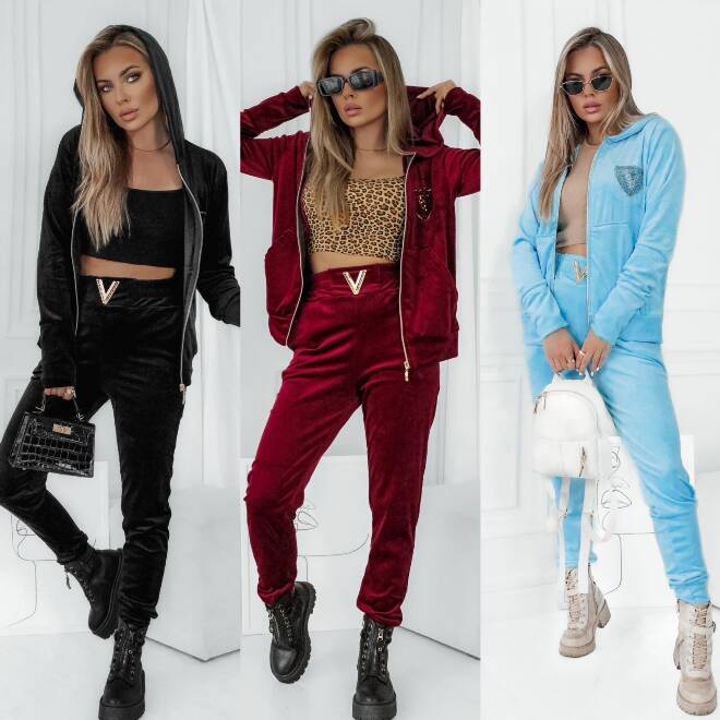 Komolet damskie 3984 1 kolor  S-XL (Towar Tureckie) 1