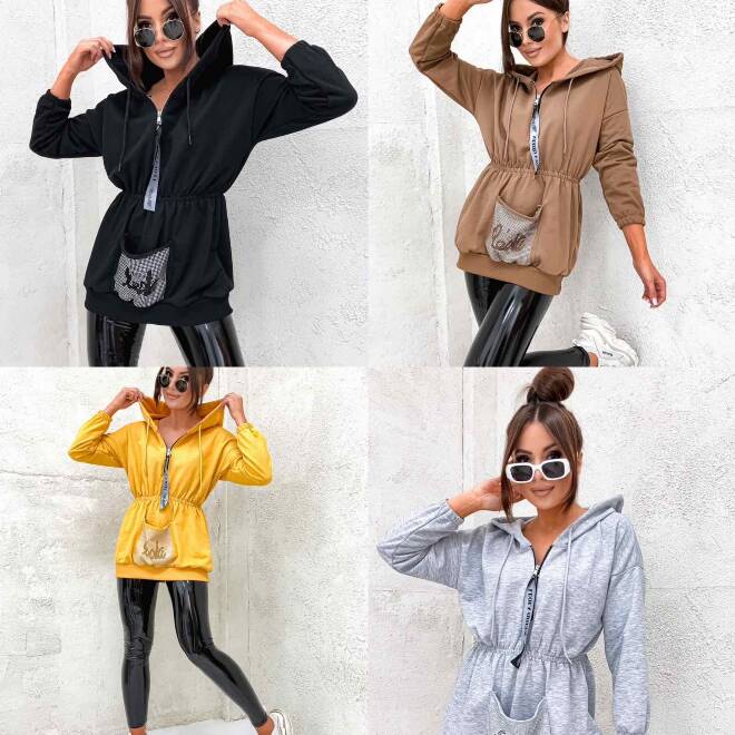 Tunika damskie 3985 1 kolor  Standard (Towar Tureckie)