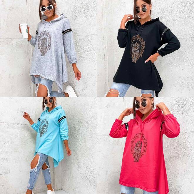 Tunika damskie 3987 1 kolor  Standard (Towar Tureckie) 1