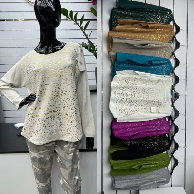 Sweter damskie 4092 MIX KOLOR  Standard (Towar włoskie) 1