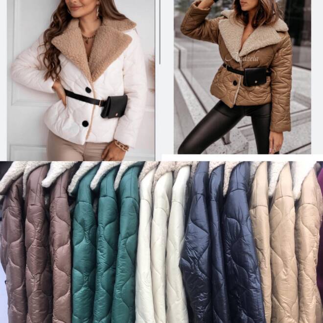 Kurtka damskie 4103 MIX KOLOR  Standard (Towar włoskie) 1