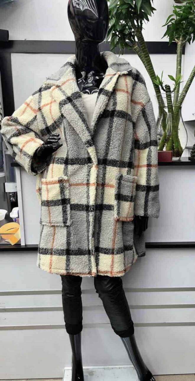 Płaszcze damskie 4105 MIX KOLOR  Standard (Towar włoskie) 1