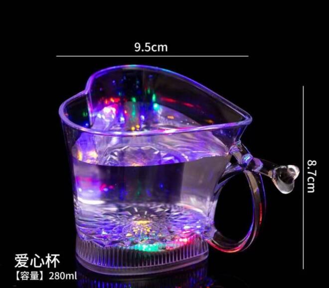 Świecący kubek 4163 1 kolor  Standard