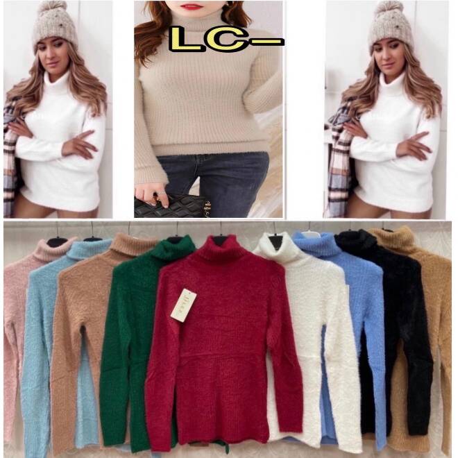 Sweter damskie 4304 MIX KOLOR  Standard