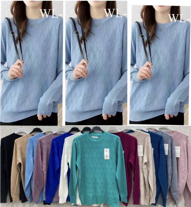 Sweter damskie 4315 MIX KOLOR  Standard