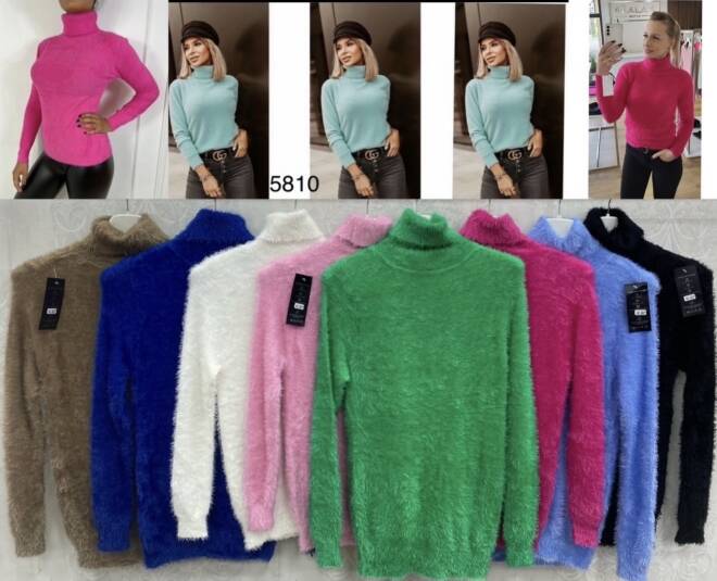 Sweter damskie 4317 MIX KOLOR  Standard 1