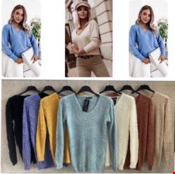 Sweter damskie 4319 MIX KOLOR  Standard