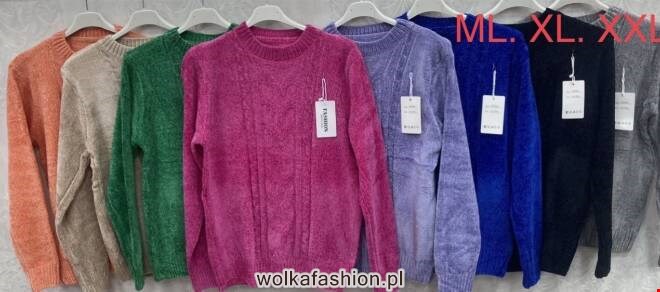 Sweter damskie 4324 MIX KOLOR  ML-XXL 1
